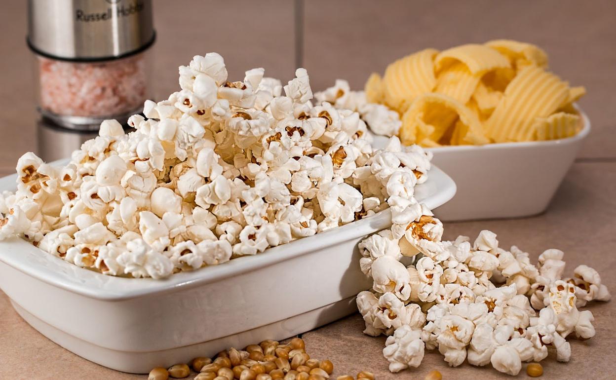 como hacer palomitas en un sarten
